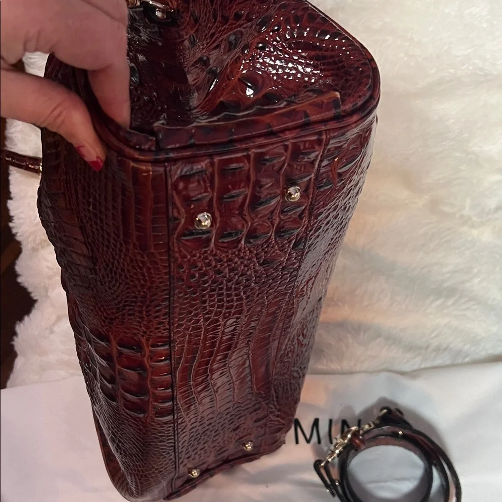 Brahmin Elisa in pecan Melbourne EUC - Picture 7 of 11